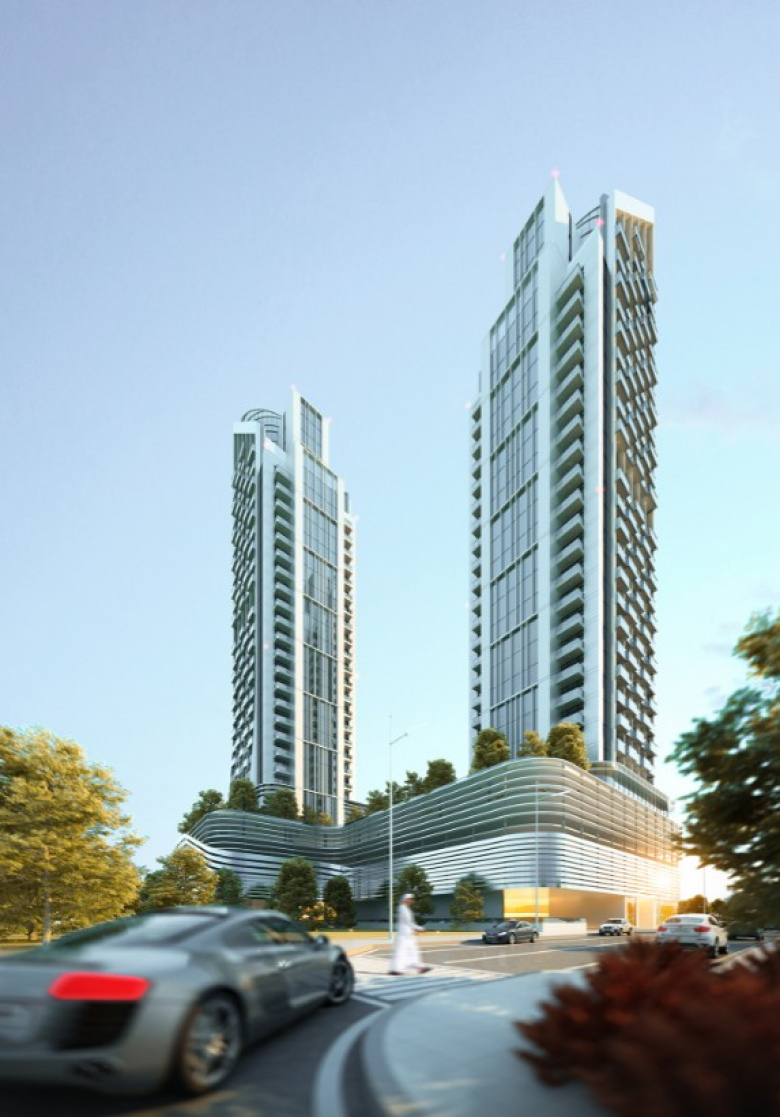 Cloud Twin Tower