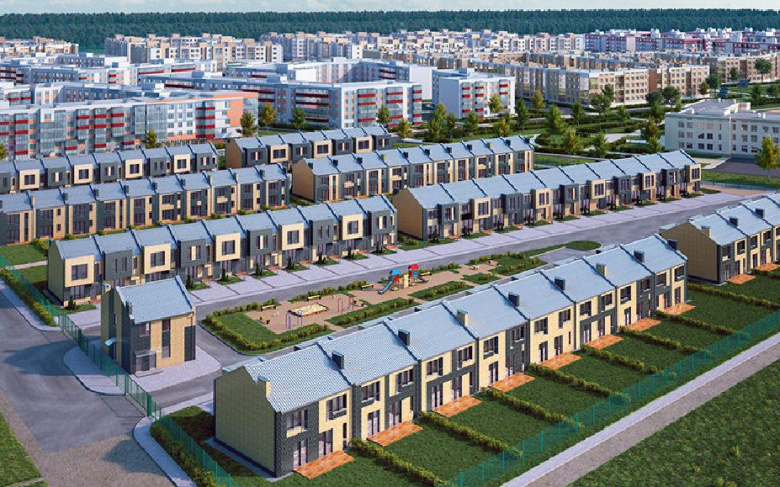 Новые кварталы Петергофа